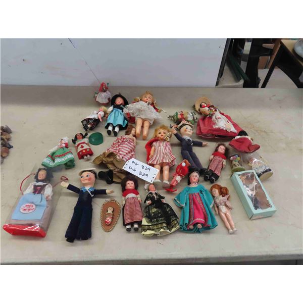 Variety of Ethnic Dolls 