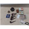 Image 1 : 5 Pipes , Hudson Bay Ashtray , Playing Cards , Plus 