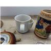 Image 3 : Anniversary Mantle Clock , Stamp Design Coasters , Steins , 