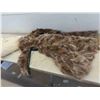 Image 8 : Vintage Quilt and Wool Blanket 52'' x 170'' , Fur Jacket 