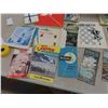 Image 8 : Books (War, Weather, Plus) , Travel Pamphlets , Calender, Post 