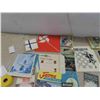 Image 9 : Books (War, Weather, Plus) , Travel Pamphlets , Calender, Post 