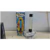 Image 4 : Nesting Boxes Largest is 12'' x 10'' x 10 1/2'' , 2 New Old Stock Lamps Glitter & 