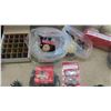Image 6 : Christmas Decorations , Beads , Lights , Window Decals , Some Vintage 