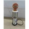 Image 1 : White Rose Bowser-Style Decanter 21'' Tall 