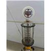 Image 2 : White Rose Bowser-Style Decanter 21'' Tall 