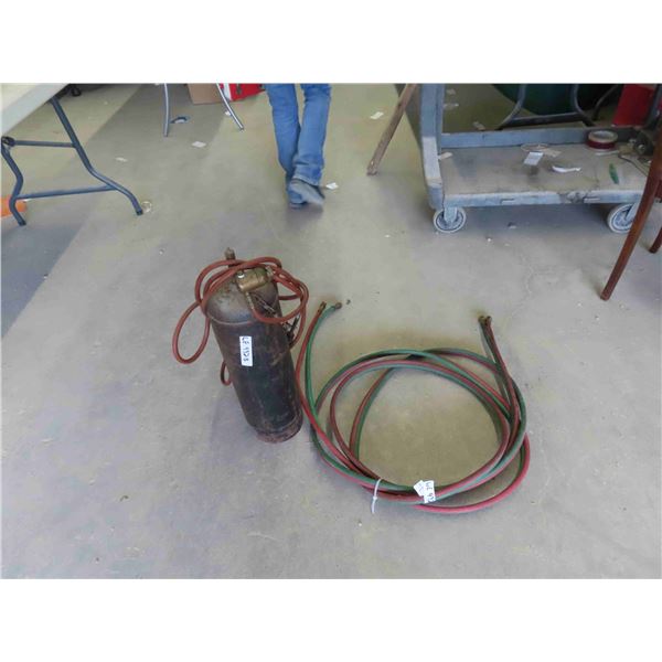 Plumber Torch, Tank & Acetylene Hose 