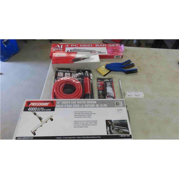 New Transfer Pump , Jobmate Rotary Tool Kit , Wire Brushes ,