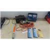 Image 1 : Battery Charger , Trouble Light , Electrodes , New Driving Light Kit , Pencil 