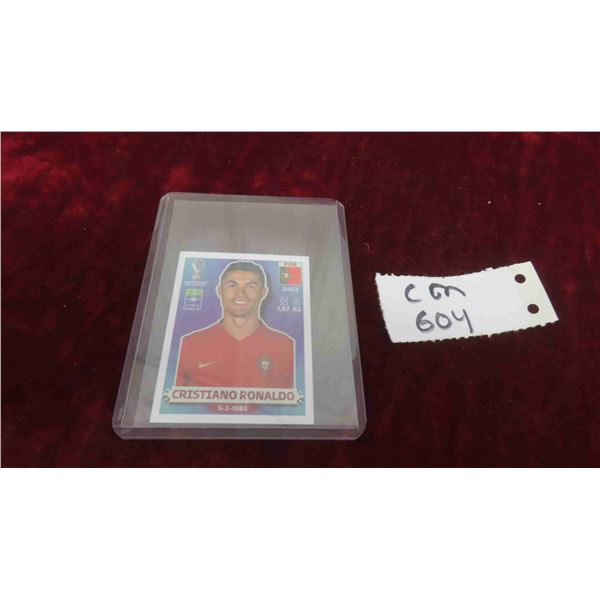 Cristiano Ronaldo World Cup Panini Sticker