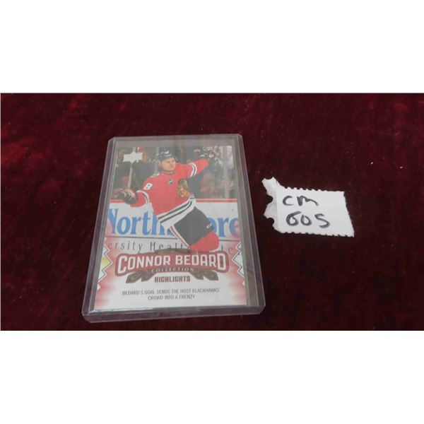 Connor Bedard Goal Card