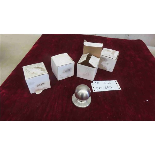 4 Stainless Steel Dummy Door Handles