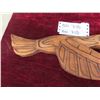 Image 11 : Vintage First Nations Haida Wood Carving of Eagle 17'' L , Durwood Carving 