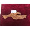 Image 9 : Vintage First Nations Haida Wood Carving of Eagle 17'' L , Durwood Carving 