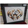 Image 1 : Original Allan Chapman Cree First Nations Painting on Canvas Professionally Framed 