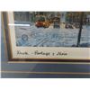 Image 5 : 2 Prints of Winnipeg by Roman Sniderek ''The Forks'' and ''Dusk Portage and
