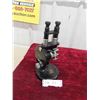 Image 1 : Vintage Microscope Double Eye Piece Officine Galileo #19655 From U of M Science 