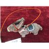 Image 5 : Antique Metal Toy Donkey with Mohair Fur - Squeeze Handle Legs and Ears Move 