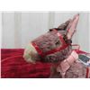 Image 6 : Antique Metal Toy Donkey with Mohair Fur - Squeeze Handle Legs and Ears Move 