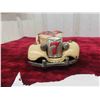 Image 2 : Vintage Made in Japan Bandai Tin Toy Friction Race Car, Rear End of Car Reads '