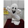 Image 1 : Vintage Halloween Ghost Light Up Blow Mold 2ft Tall 