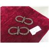 Image 1 : Pair of Vintage Unusual Horseshoe Door Hinges , Shoes are Stamped ''Pony'' 