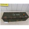 Image 1 : Original WW2 Large Steel Ammo Box Dated 1943 - Box is Marked BSMS/1943 , 