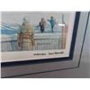 Image 4 : Vintage Roman Swiderek Print Titled ''Winnipeg in February'' Shows St. Boniface 