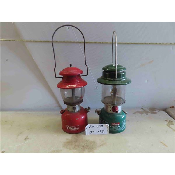 2 Coleman Lanterns Model 200 & 321B