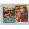 Image 4 : 6 Playboy Nudist Parade Magazines 1969/70 