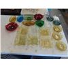 Image 1 : Variety of Glass Candy Dishes & More 