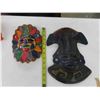 Image 5 : Ceramic Tribal Masks , Wind Chimes , Hanging Parrots & More 