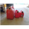 Image 1 : 3 Plastic Gas Containers