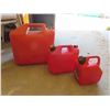 Image 2 : 3 Plastic Gas Containers