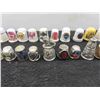 Image 4 : 40 Thimbles: Metal , Porcelain , Inuit , Plus 