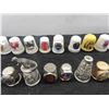 Image 7 : 40 Thimbles: Metal , Porcelain , Inuit , Plus 