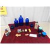 Image 1 : Cobalt Medicine Bottles , Various Medicine Tins , Other Medicine Bottles 