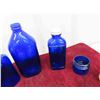 Image 4 : Cobalt Medicine Bottles , Various Medicine Tins , Other Medicine Bottles 