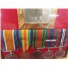 Image 4 : WW2 (5) Canadian Medals Framed Up with Picture of Soldier 