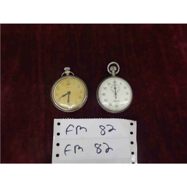 2 Pocket Watches 