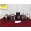 Image 1 : Kodak Dualtex III Camera , Jiffy Kodak Six-20 , Kodak Brownie Hawkeye , Spartus 