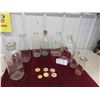 Image 1 : 9 Milk/Cream Bottles - Half with Labels , Some Toppers 