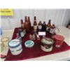 Image 1 : Tobacco Tins , Old Beer Bottles , Plus 