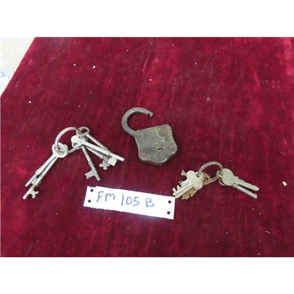 Padlock, Skeleton Keys
