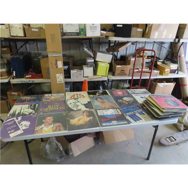 Approx. 30 Older Records - Soft Listening 