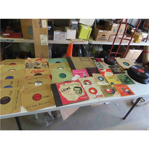 Old Records - Many Without Covers 