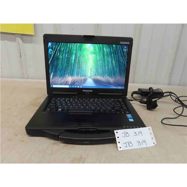 Panasonic ToughBook Laptop Model CF-53 with Intel i5, SSD Drive, Windows 10 Installed 