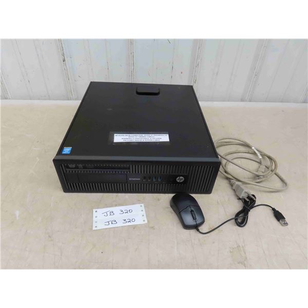 HP Elite Desk Computer Model 800G1 with Windows 11 Installed and Activated , Power 