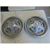 Image 3 : 4 Ford Chrome Hubcaps 