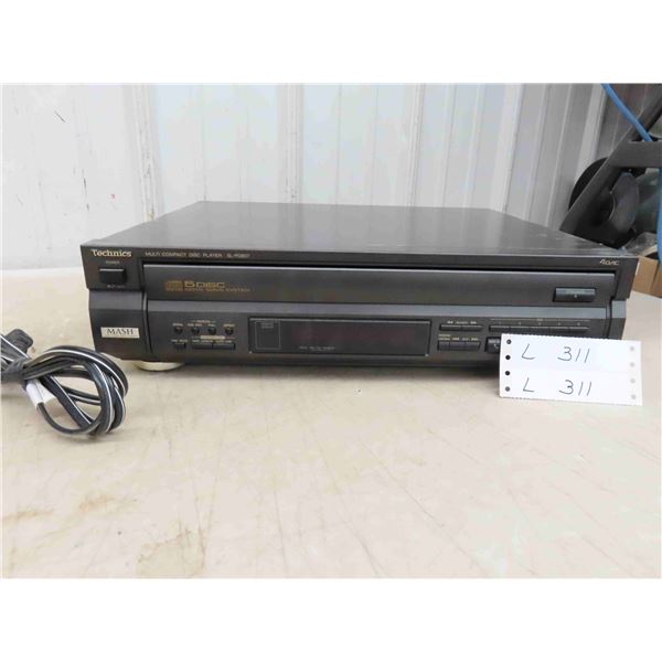 Technics Multi Compact Disc Player 